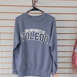 MV Sport Gray University of Toledo Sweater